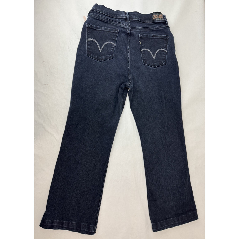 Levi's 512 Perfectly Slimming Bootcut Jeans High Rise Women 30 * 26 (hemmed)
